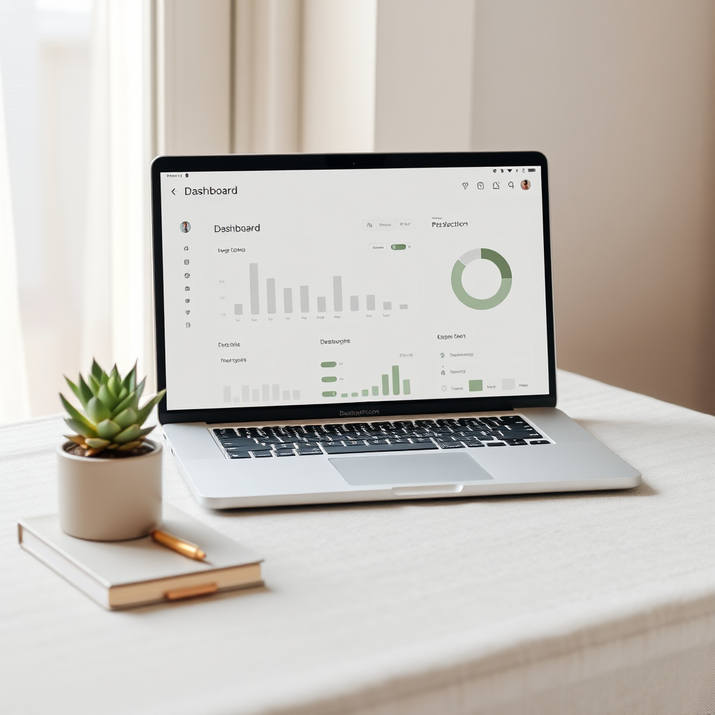 Enterprise Neuro-Inclusive AI Literacy Toolkit - Clean dashboard interface on laptop